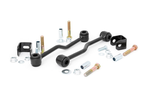 Rough Country Sway Bar Links - Front - 4-5 Inch Lift - Jeep Wrangler TJ (97-06)/Wrangler Unlimited (04-06) | DHTP 1028