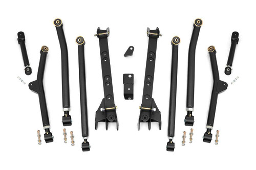 Rough Country Long Arm Upgrade Kit - 4-6 Inch Lift - Jeep Wrangler TJ 4WD (04-06) | DHTP 63800U
