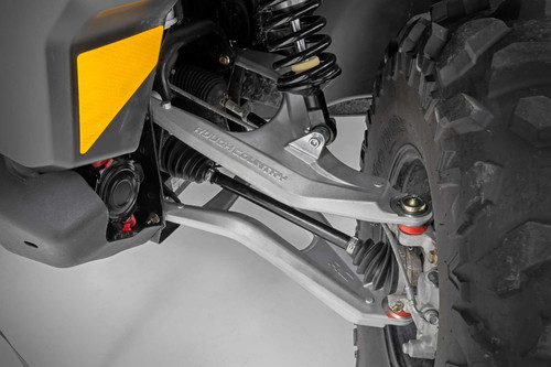 Rough Country Forged Alum High Clearance 2 Inch Fwd Offset Control Arms w/Ball Joints - Can-Am Defender HD 5/HD 8/HD 9/HD 10 | DHTP 97041