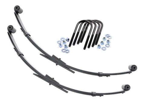 Rough Country Rear Leaf Springs - 25 Inch Lift - Pair - Jeep Wrangler YJ 4WD (1987-1995) | DHTP 8012Kit