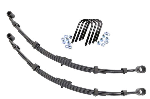 Rough Country Rear Leaf Springs- 25 Inch Lift - Pair - Jeep CJ 7 4WD (1976-1986) | DHTP 8008Kit