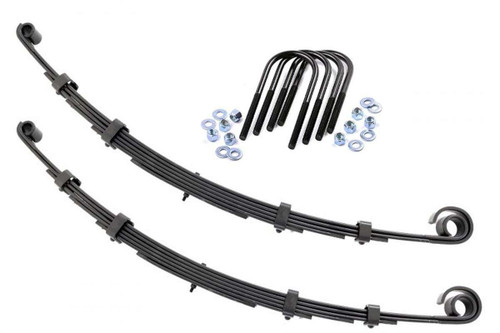 Rough Country Front Leaf Springs - 25 Inch Lift - Pair - Jeep CJ 7 4WD (1976-1986) | DHTP 8007Kit