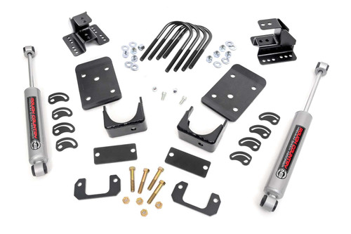 Rough Country Lowering Kit - Str Drop - 2 InchFR - 4 InchRR - Chevy/GMC 1500 (07-15) | DHTP 72330