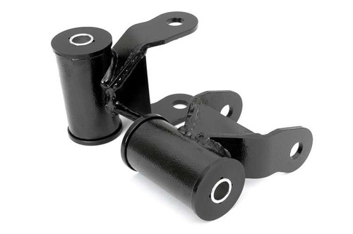 Rough Country Lowering Shackles - 1 Inch - Dodge 1500 2WD/4WD (2002-2008) | DHTP RC0503