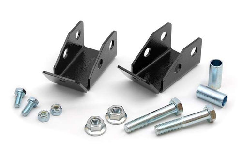 Rough Country Shock Relocation Brackets - Rear - Jeep Wrangler TJ 4WD (1997-2006) | DHTP 1185