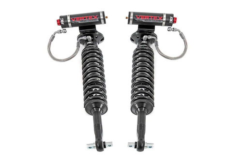 Rough Country Vertex 25 Adjustable Coilovers - Front - 55-65 Inch - Ford F-150 (14-23) | DHTP 689004