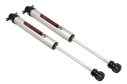 Rough Country V2 Rear Shocks - 55-8 Inch - Chevy Half-Ton Suburban 2WD (1992-1999) | DHTP 760790_F