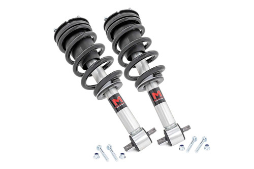 Rough Country M1 Adjustable Leveling Struts - Monotube - 0-2 Inch - Chevy/GMC 1500 Truck & SUV (07-14) | DHTP 502029