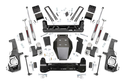 Rough Country 5 Inch Lift Kit - NTD - Chevy/GMC 2500HD (20-23) | DHTP 10230A