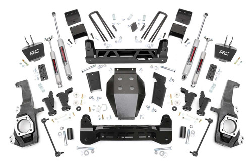 Rough Country 5 Inch Lift Kit - Torsion Drop - Chevy/GMC 2500HD (20-23) | DHTP 11030