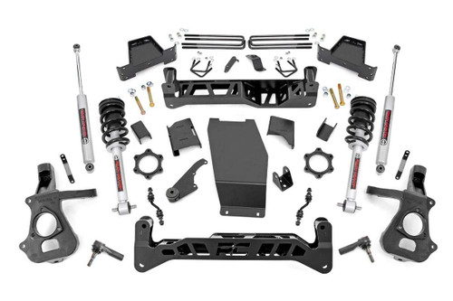 Rough Country 7 Inch Lift Kit - Alum/Stamp Steel - FR N3 - Chevy/GMC 1500 (14-18) | DHTP 17432