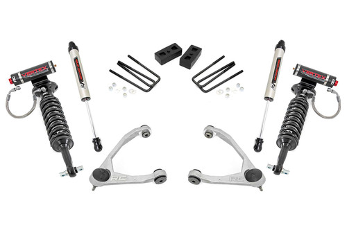 Rough Country 35 Inch Lift Kit - Forged UCA - Cast Steel - Vertex/V2 - Chevy/GMC 1500 (07-13) | DHTP 19857