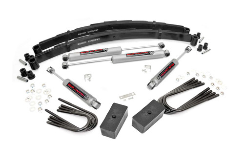 Rough Country 2 Inch Lift Kit - Rear Blocks - Chevy/GMC 3/4-Ton Suburban (88-91) | DHTP 140-88-9230