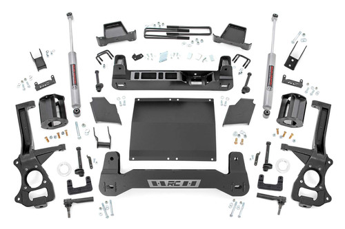 Rough Country 6 Inch Lift Kit - Diesel - Chevy Silverado 1500 2WD/4WD (2019-2023) | DHTP 21731D