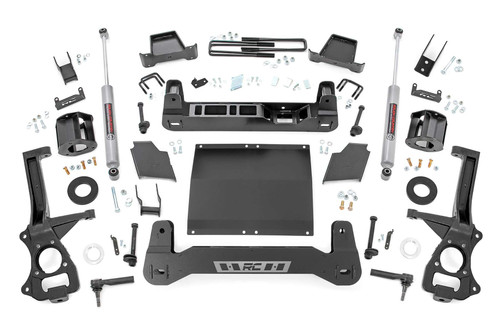 Rough Country 6 Inch Lift Kit - Diesel - GMC Sierra 1500 2WD/4WD (2019-2023) | DHTP 22931D