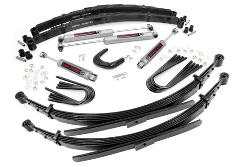 Rough Country 6 Inch Lift Kit - 52 Inch Rear Springs - GMC C15/K15 Truck/Half-Ton Suburban (73-76) | DHTP 12630