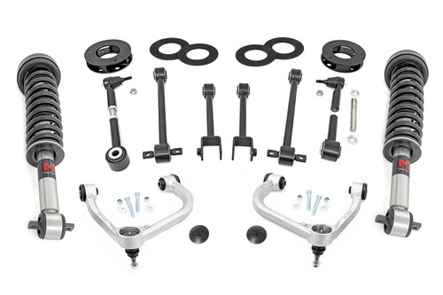 Rough Country 3 Inch Lift Kit - UCA - M1 Struts - Ford Expedition 4WD (2018-2024) | DHTP 40240