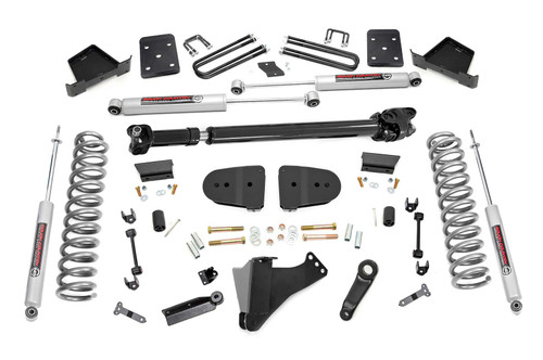 Rough Country 6 Inch Lift Kit - OVLDS - D/S - Ford F-250/F-350 Super Duty (2023) | DHTP 44131