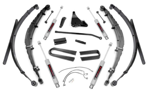 Rough Country 8 Inch Lift Kit - Ford F-250/F-350 Super Duty 4WD (1999-2004) | DHTP 488.2