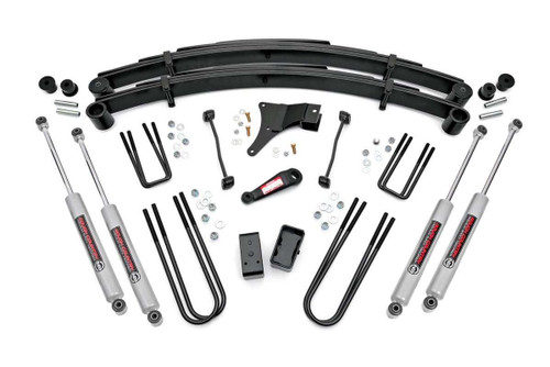 Rough Country 6 Inch Lift Kit - Rear Blocks - Ford Super Duty 4WD (1999) | DHTP 49330