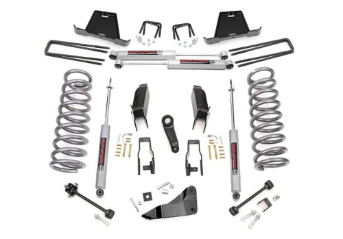 Rough Country 5 Inch Lift Kit - Gas - Dodge 2500 Mega Cab 4WD (2008) | DHTP 393.23