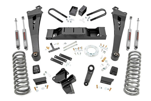 Rough Country 5 Inch Lift Kit - Diesel - Non-AISIN - Ram 3500 4WD (2019-2023) | DHTP 37530