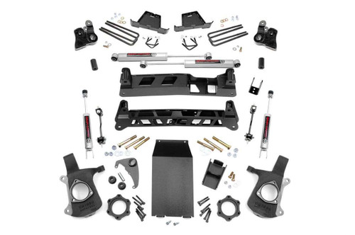 Rough Country 4 Inch Lift Kit - Chevy Silverado & GMC Sierra 1500 4WD (1999-2006 & Classic) | DHTP 25830