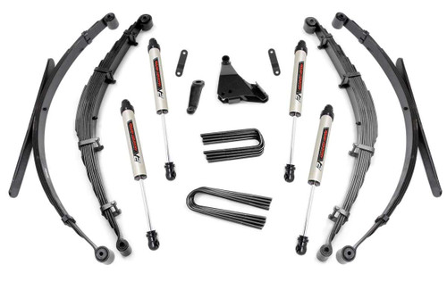Rough Country 6 Inch Lift Kit - Rear Springs - V2 - Ford Super Duty 4WD (99-04) | DHTP 49770