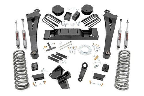 Rough Country 5 Inch Lift Kit - DRW - OE Rear Air - Ram 3500 4WD (2020-2023) | DHTP 30930