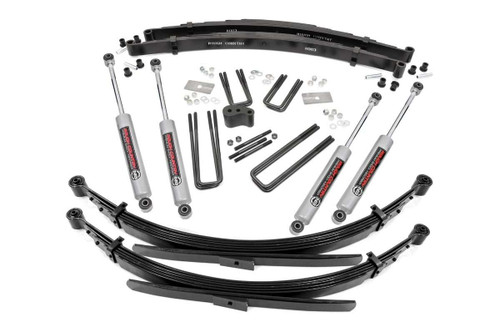 Rough Country 4 Inch Lift Kit - Rear Springs - Dodge W100 Truck (86-89)/W200 Truck (78-80) | DHTP 340.20