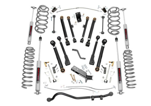 Rough Country 6 Inch Lift Kit - X-Series - Jeep Wrangler TJ 4WD (1997-2006) | DHTP 66220