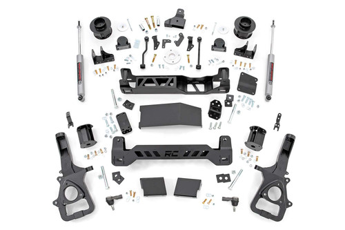 Rough Country 5 Inch Lift Kit - Air Ride - Ram 1500 4WD (2019-2023) | DHTP 33830A