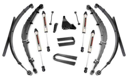 Rough Country 6 Inch Lift Kit - Rear Springs - V2 - Ford Super Duty 4WD (1999) | DHTP 49270