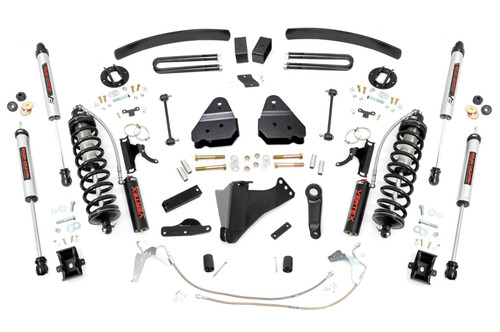 Rough Country 6 Inch Lift Kit - Gas - C/O V2 - Ford Super Duty 4WD (2008-2010) | DHTP 59758