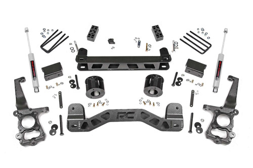 Rough Country 4 Inch Lift Kit - Ford F-150 2WD (2015-2020) | DHTP 55130