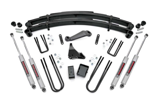 Rough Country 6 Inch Lift Kit - Rear Blocks - Ford Super Duty 4WD (1999-2004) | DHTP 49630