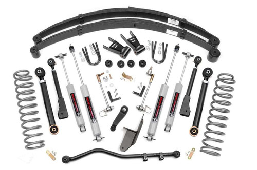 Rough Country 65 Inch Lift Kit - X-Series - Jeep Cherokee XJ 2WD/4WD (1984-2001) | DHTP 69620