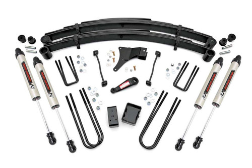 Rough Country 6 Inch Lift Kit - Rear Blocks - V2 - Ford Super Duty 4WD (1999) | DHTP 49370