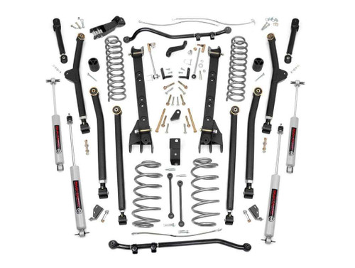 Rough Country 6 Inch Lift Kit - Long Arm - Jeep Wrangler TJ 4WD (1997-2006) | DHTP 65922
