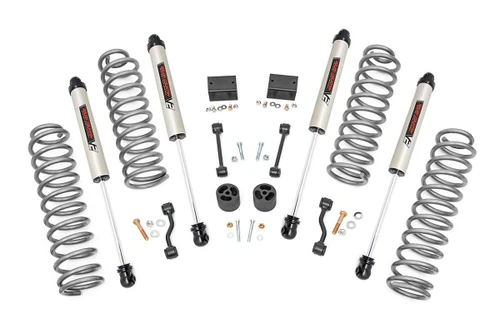 Rough Country 25 Inch Lift Kit - Coils - V2 - Jeep Wrangler JL Rubicon (18-23) | DHTP 66670