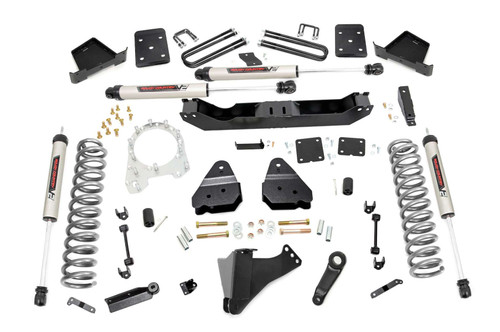 Rough Country 6 Inch Lift Kit - OVLDS - V2 - Ford Super Duty 4WD (2017-2022) | DHTP 51770