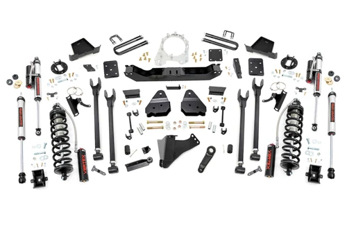 Rough Country 6 Inch Lift Kit - Radius Arm - No OVLD - C/O V2 - Ford Super Duty (17-22) | DHTP 55858