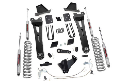 Rough Country 6 Inch Lift Kit - Diesel - Radius Arm - No OVLD - Ford F-250 Super Duty (15-16) | DHTP 543.20
