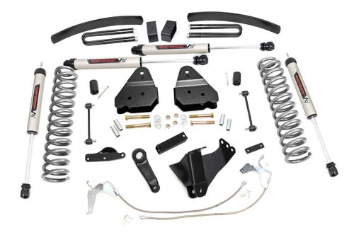 Rough Country 6 Inch Lift Kit - Diesel - V2 - Ford Super Duty 4WD (2008-2010) | DHTP 59470