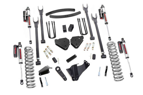 Rough Country 6 Inch Lift Kit - Diesel - 4 Link - OVLDS - Vertex - Ford Super Duty (05-07) | DHTP 58050