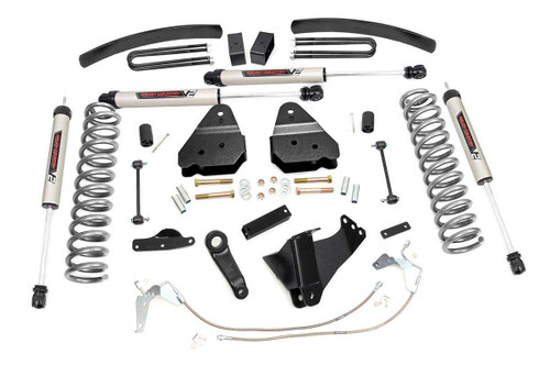 Rough Country 6 Inch Lift Kit - Gas - V2 - Ford Super Duty 4WD (2008-2010) | DHTP 59770