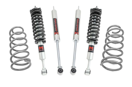 Rough Country 2 Inch Lift Kit - RR Coils - M1 Struts - Toyota 4Runner 4WD (10-23) | DHTP 76744