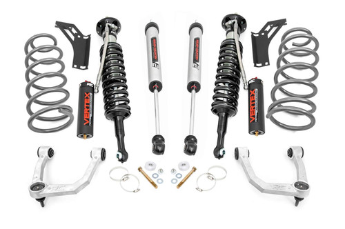 Rough Country 3 Inch Lift Kit - Upper Control Arms - RR Coils - Vertex/V2 Struts - Toyota 4Runner (10-24) | DHTP 76658
