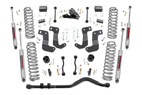 Rough Country 35 Inch Lift Kit - C/A Drop - 4-Door - Jeep Wrangler JL 4WD (18-23) | DHTP 66830