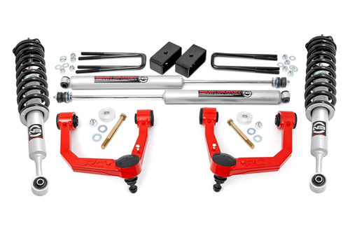 Rough Country 35 Inch Lift Kit - UCA - N3 Struts - Toyota Tacoma 4WD (2005-2023) | DHTP 74231RED